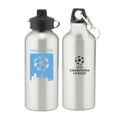 Champions League Manchester City Skyline Aluminium Water Bottle