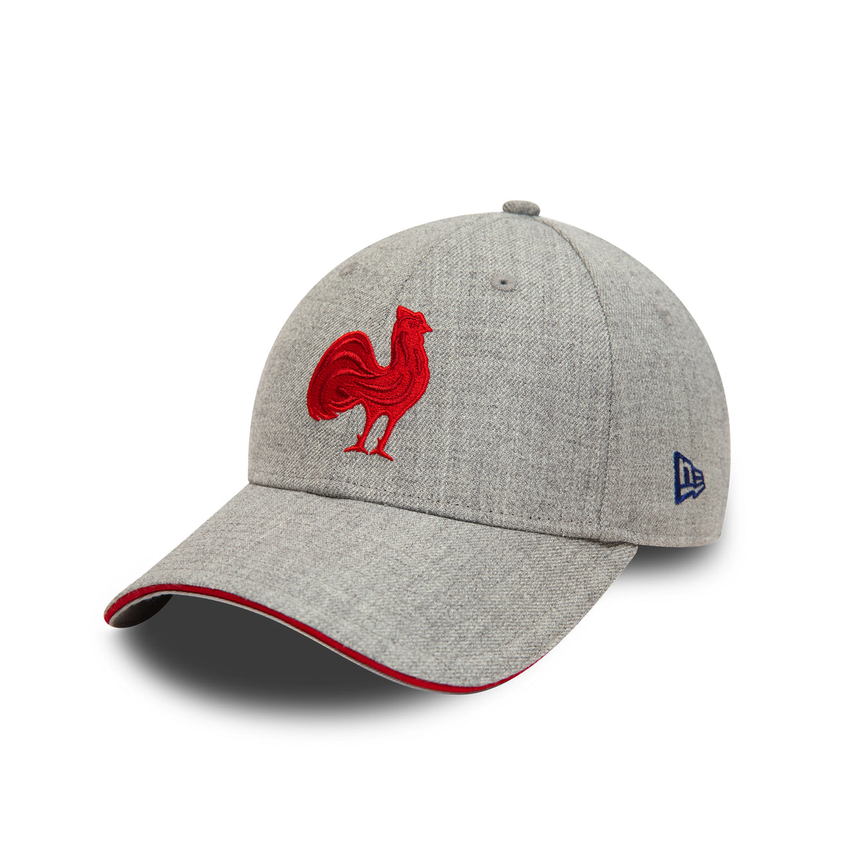 France Rugby 9Forty Adjustable Cap Heather Grey