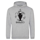Champions League Trophy Starball Istanbul 2023 Hoodie Grey