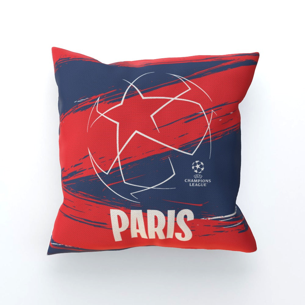 Champions League Starball Paris City Cushion (45x45cm)