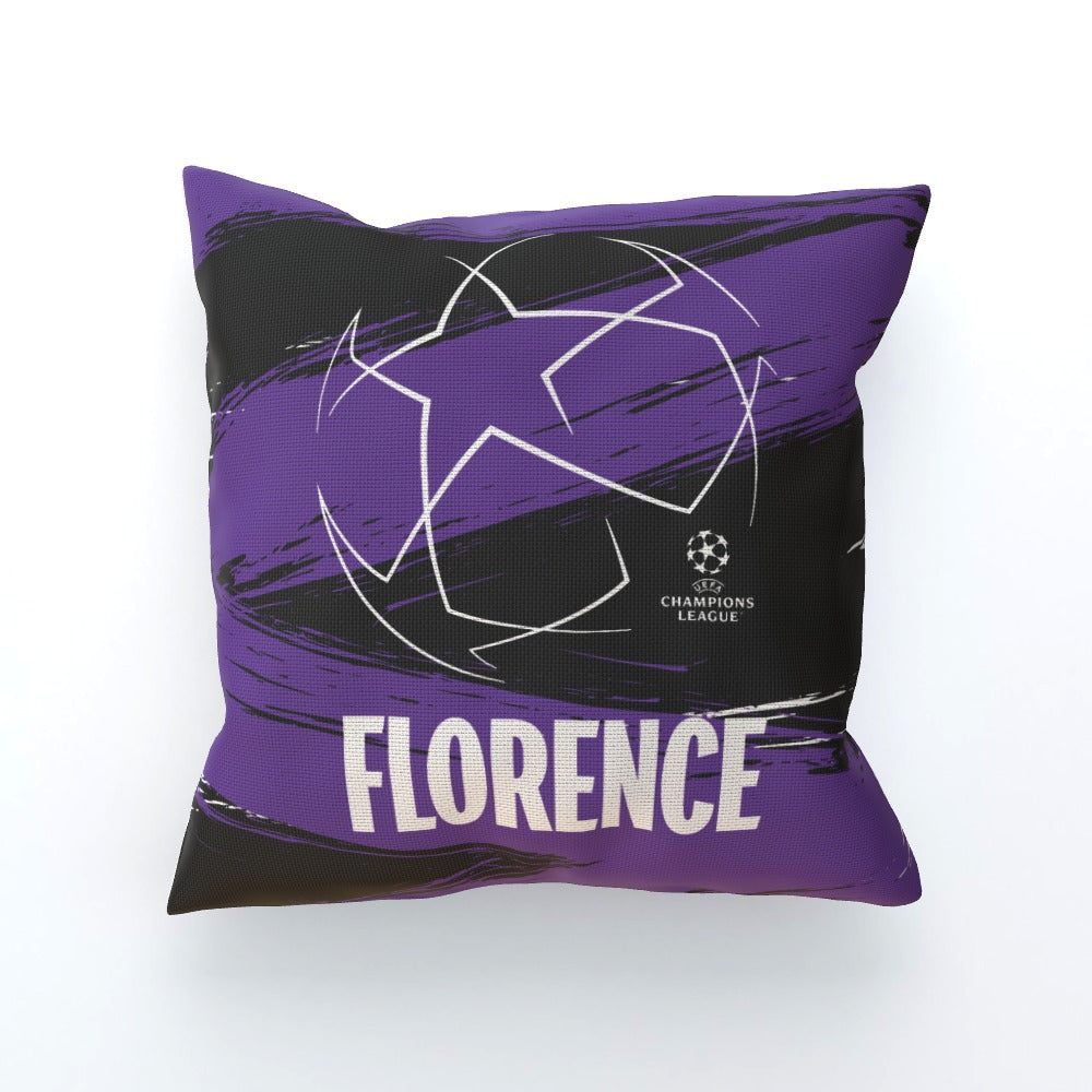 Champions League Starball Florence City Cushion (45x45cm)