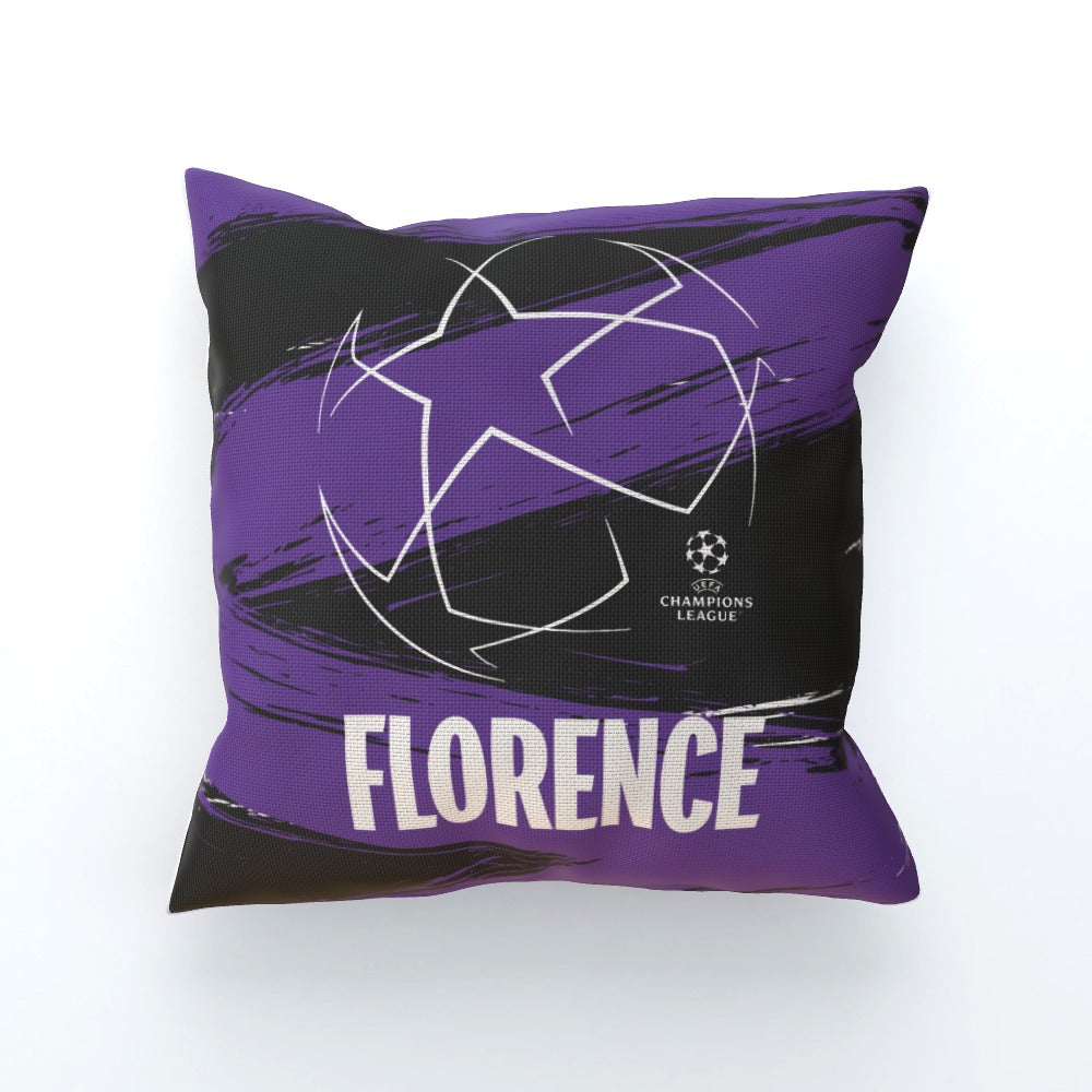 Champions League Starball Florence City Cushion (45x45cm)