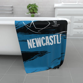 Champions League Starball Newcastle City Towel (140x70cm)