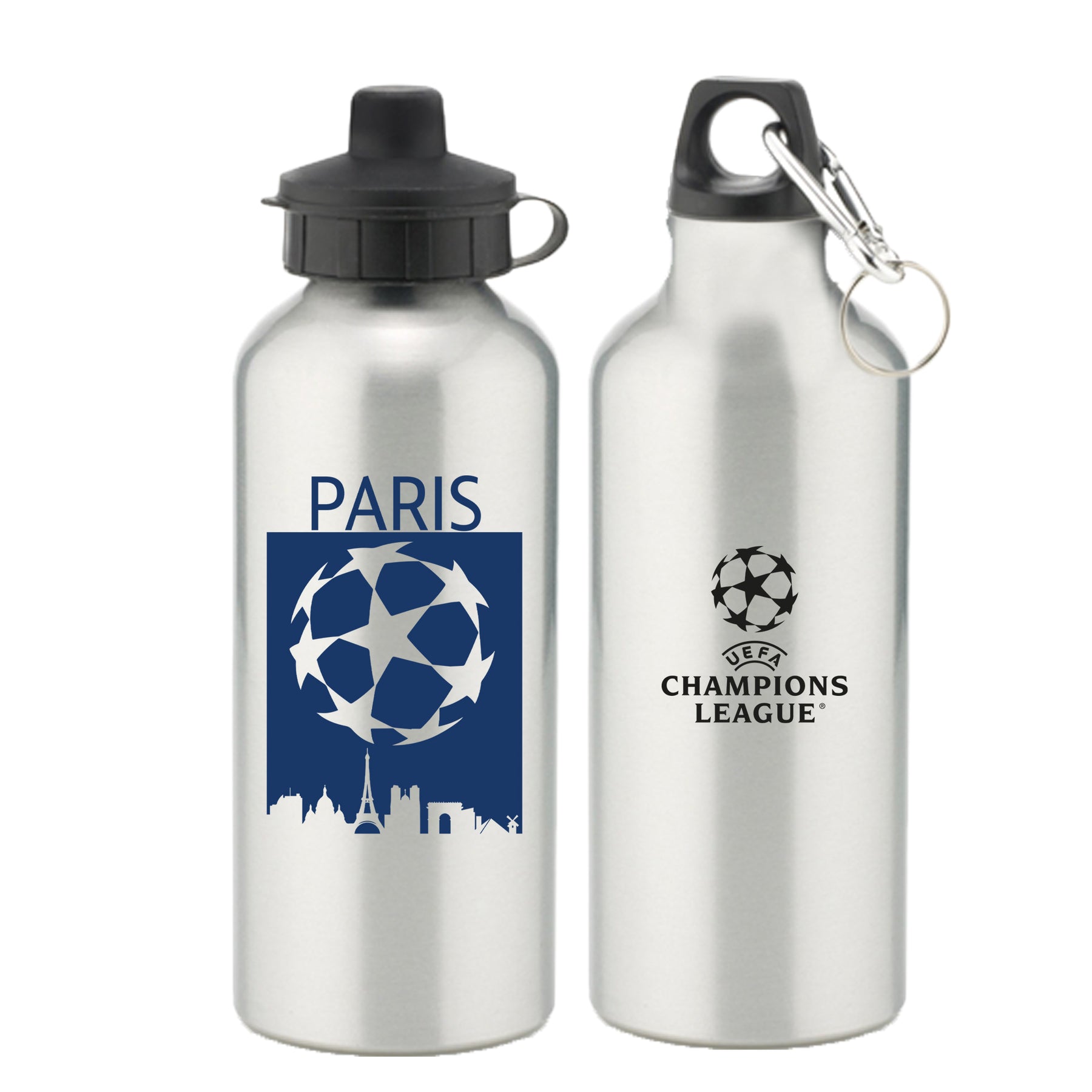 Champions League Paris City Skyline Aluminium Water Bottle