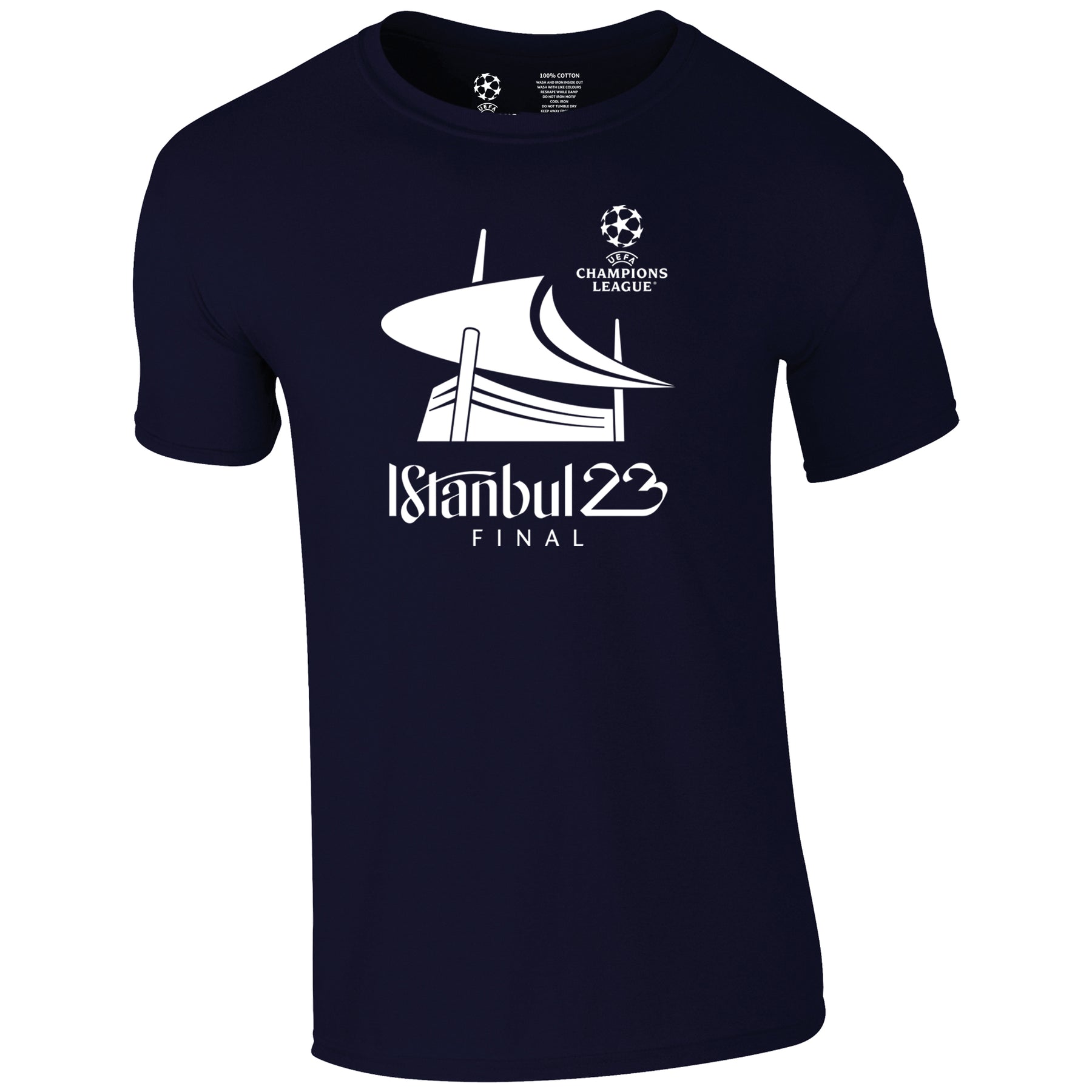 Champions League Stadium Istanbul 2023 T-Shirt Navy