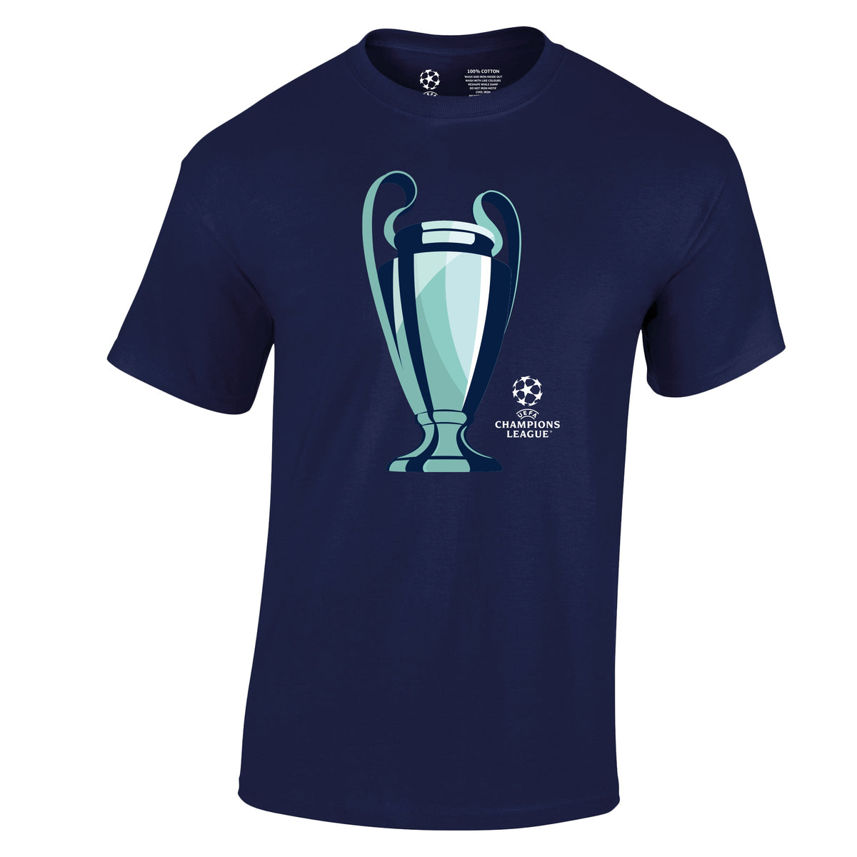 Champions League Trophy T-Shirt Navy