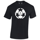 Champions League Football T-Shirt Black