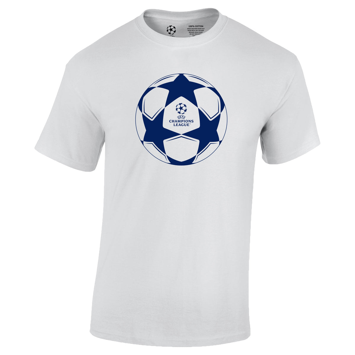 Champions League Football T-Shirt White