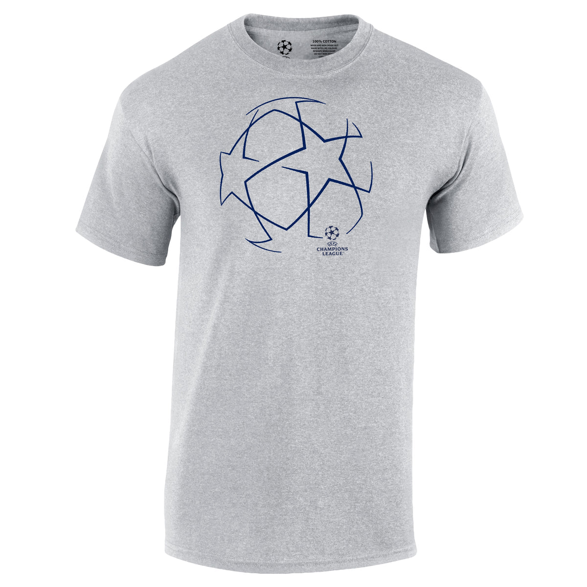 Champions League Starball T-Shirt Grey