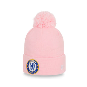 Chelsea Womens Bobble Beanie Hat Pink