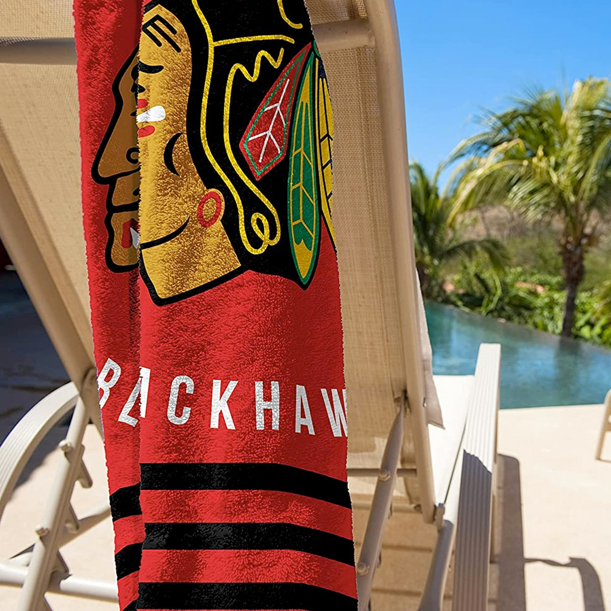 Chicago Blackhawks Beach Towel (152x76cm)