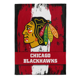 Chicago Blackhawks Brushed Fleece Throw
