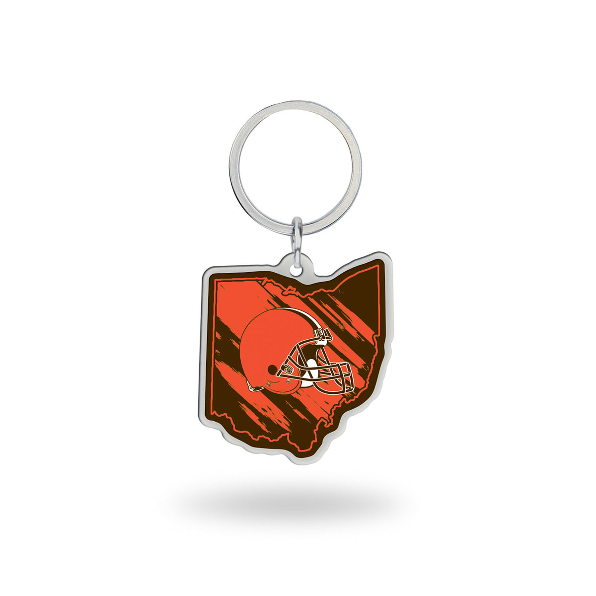 Cleveland Browns - Ohio State Shaped Keychain