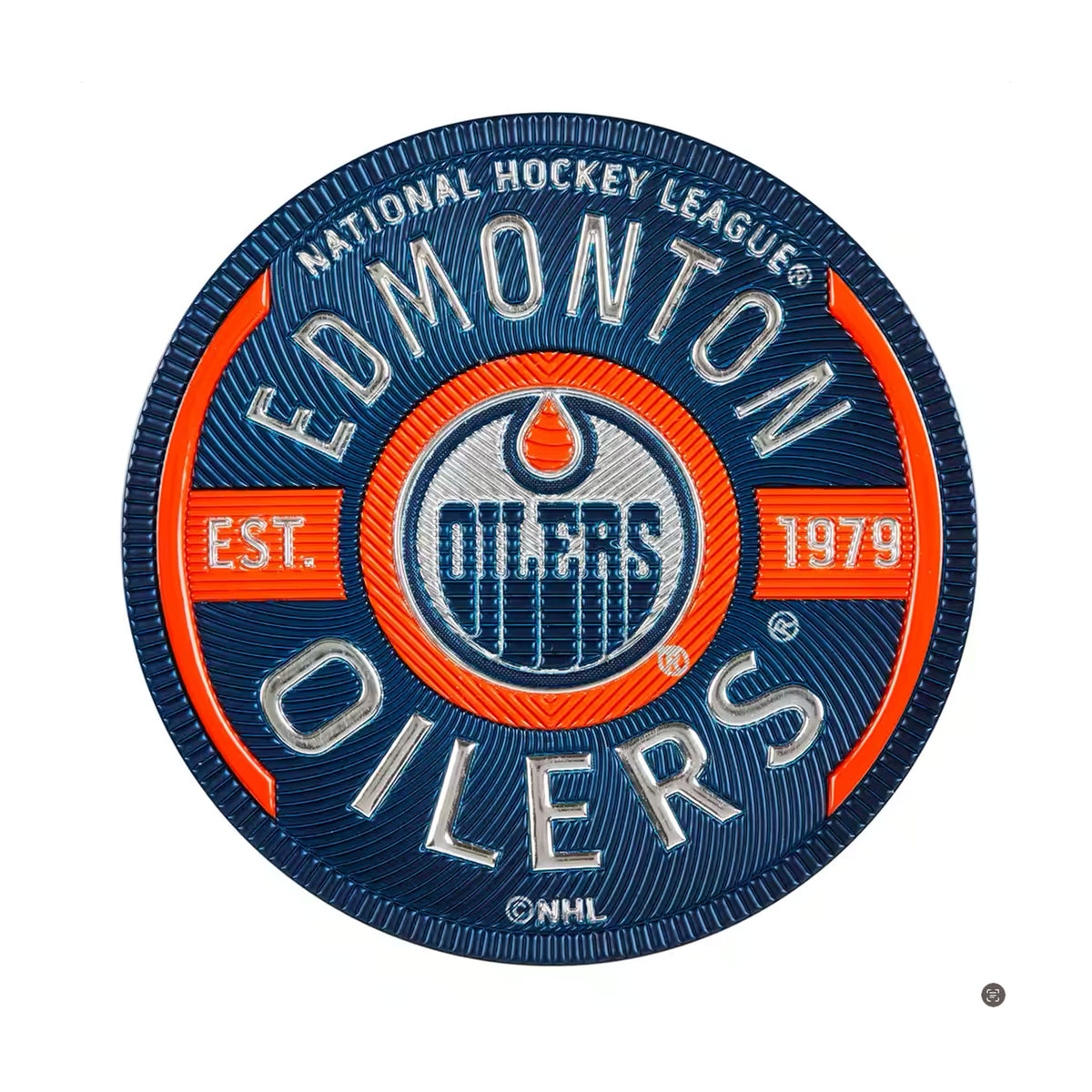 Edmonton Oilers 3D Sticker