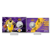 JAMES (Lakers) Silver Mint Coin in Presentation Display