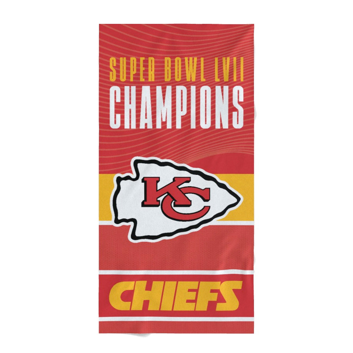 NFL Kansas City Chiefs Super Bowl LVII Champions Towel (150x80cm)