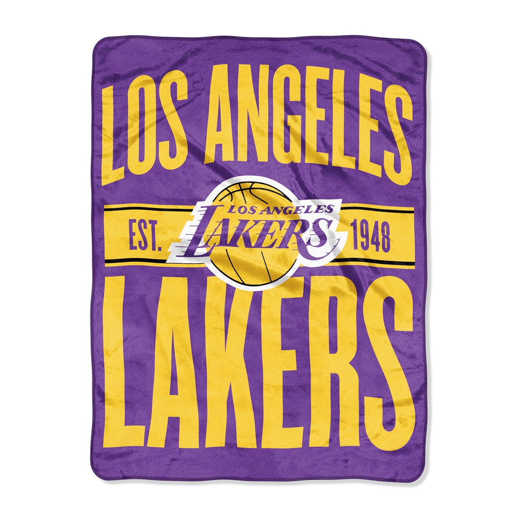 Los Angeles Lakers Micro Raschel Throw