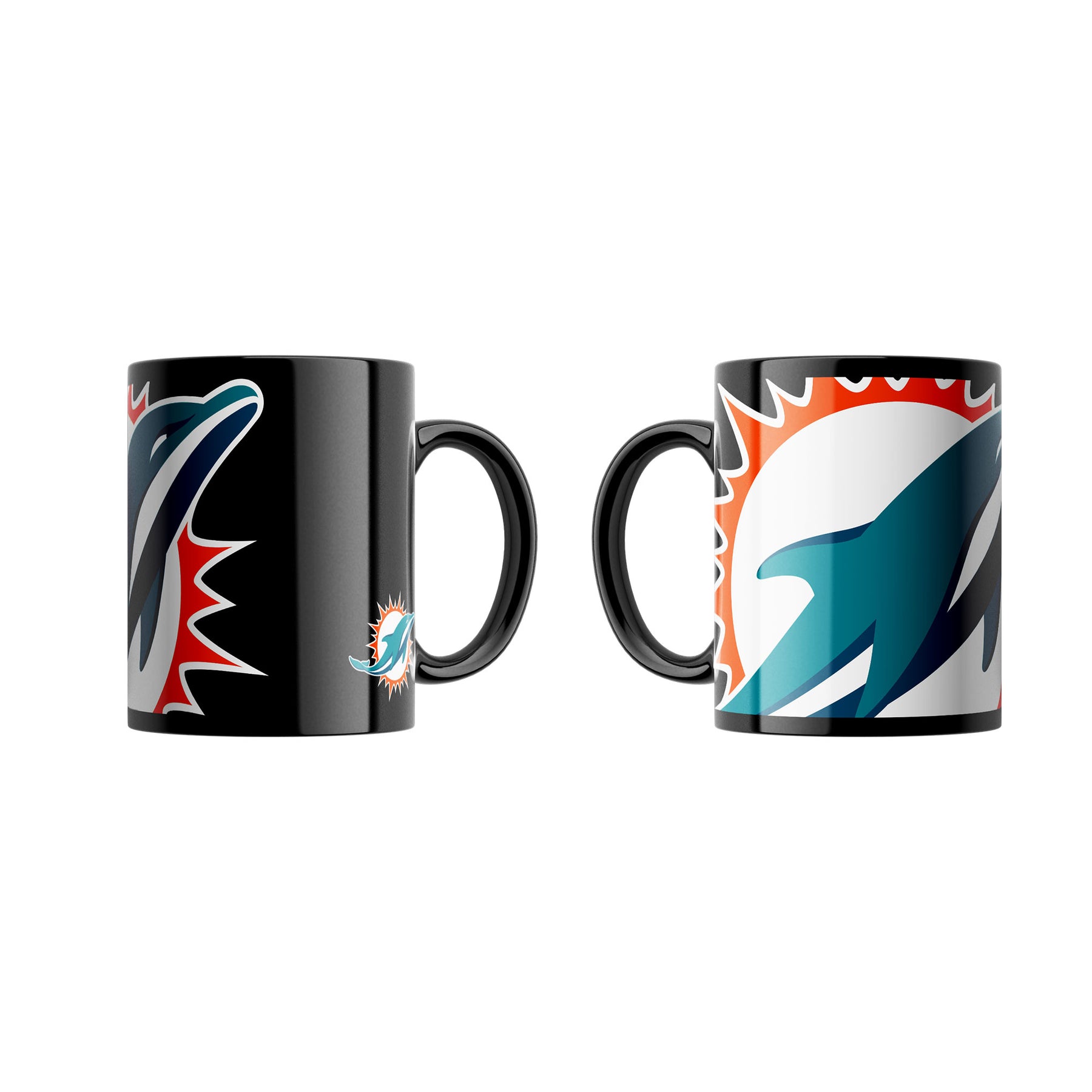 Miami Dolphins Oversized Logo Ceramic Mug