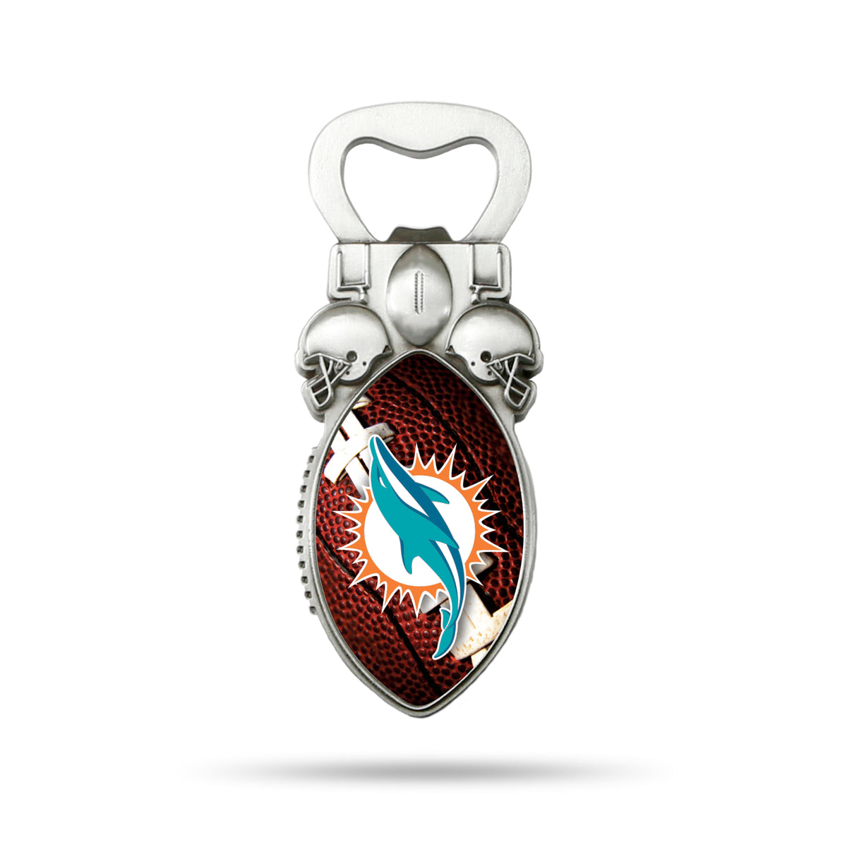 Miami Dolphins Football Magnetic Bottle Opener