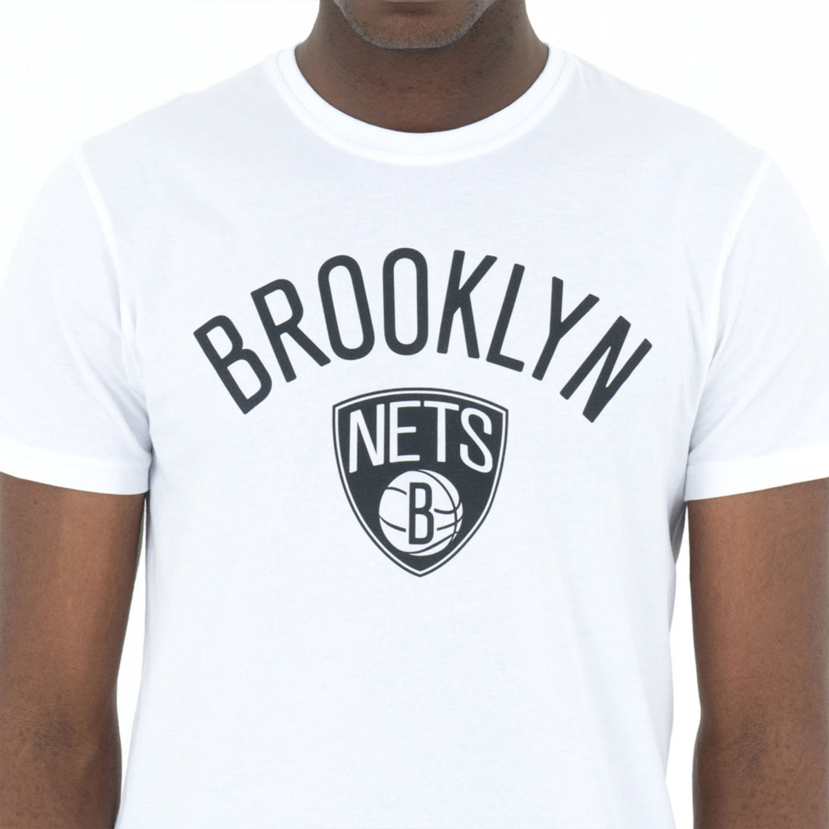 NBA Brooklyn Nets Team Logo T-Shirt White