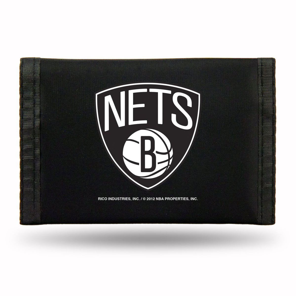 Brooklyn Nets Nylon Tri-Fold Wallet