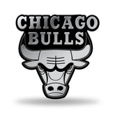Chicago Bulls Molded Chrome Car Emblem