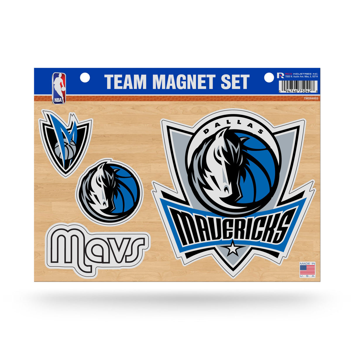Dallas Mavericks Team Magnet Set
