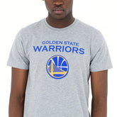NBA Golden State Warriors Team Logo T-Shirt Light Grey Heather
