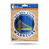 Golden State Warriors Die Cut Metallic Sticker