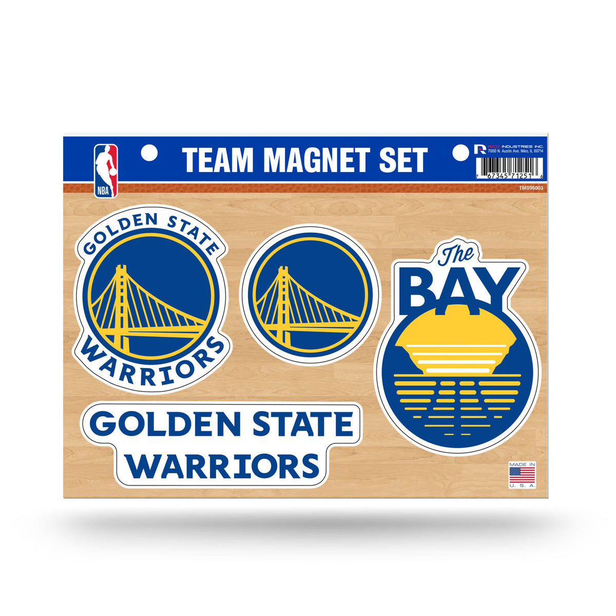 Golden State Warriors Team Magnet Set