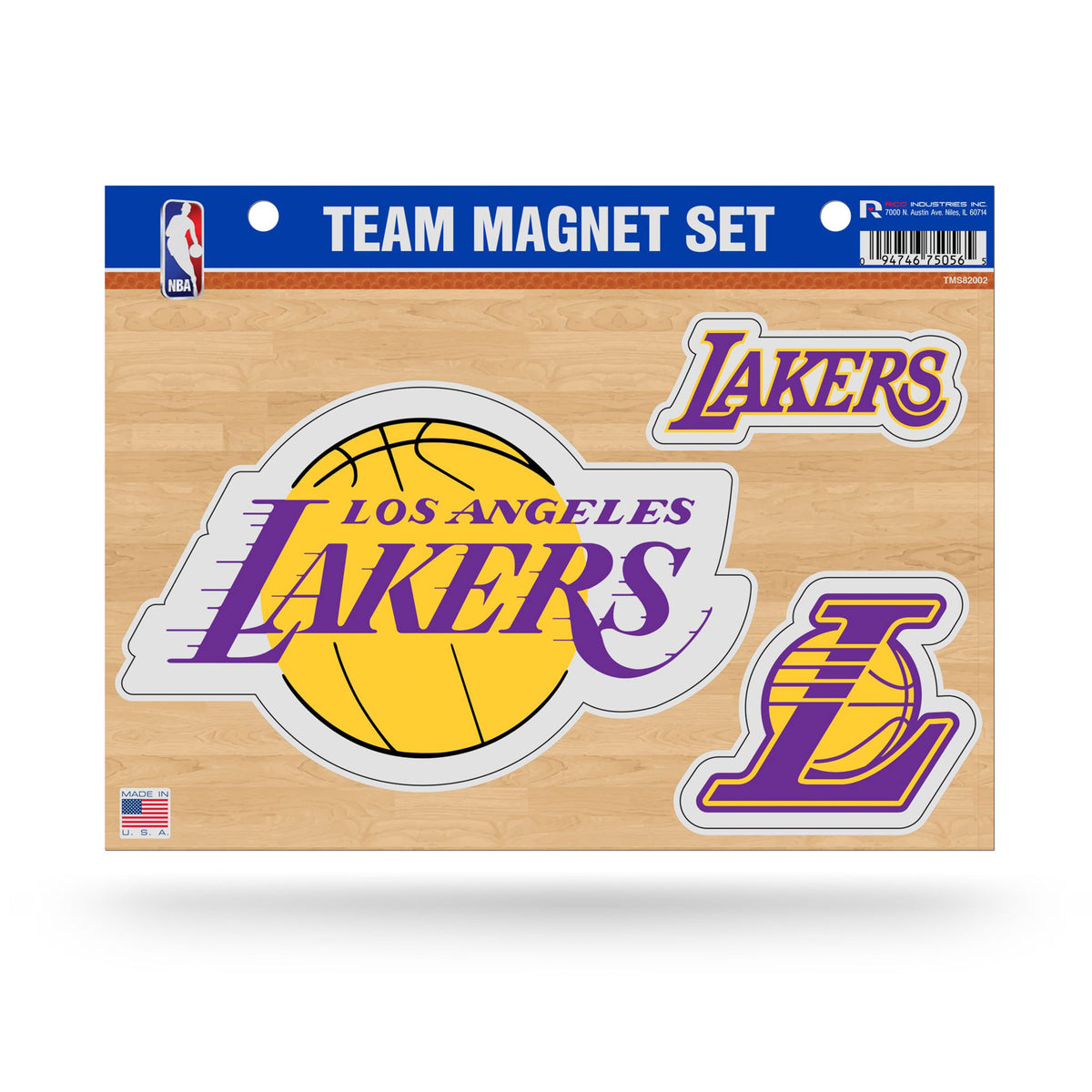 Los Angeles Lakers Team Magnet Set
