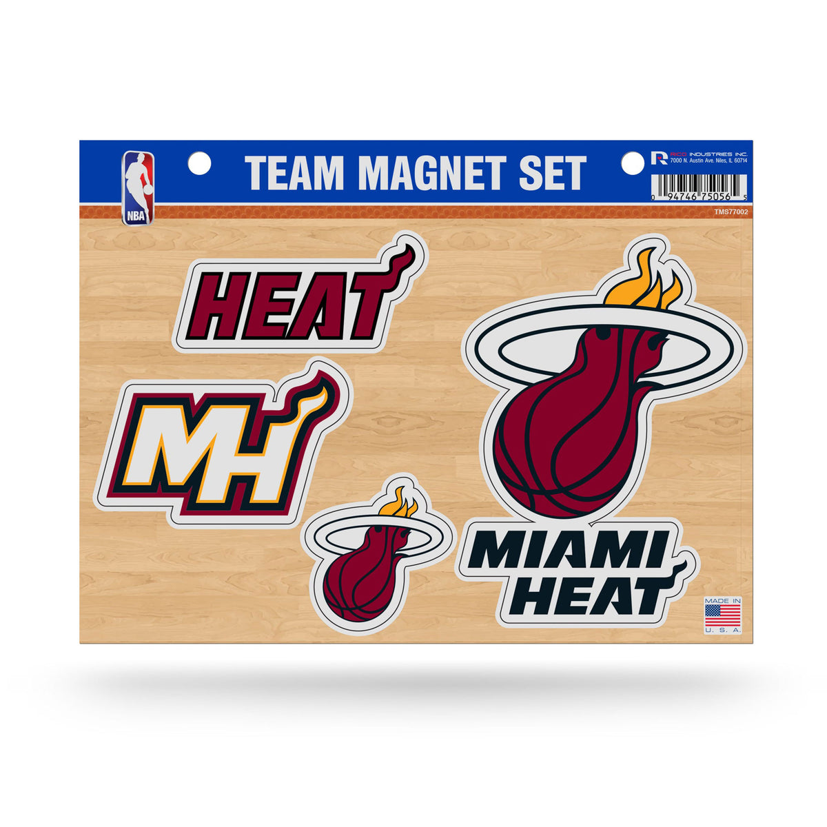 Miami Heat Team Magnet Set