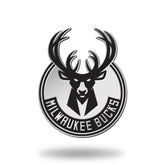 Milwaukee Bucks Molded Chrome Car Emblem