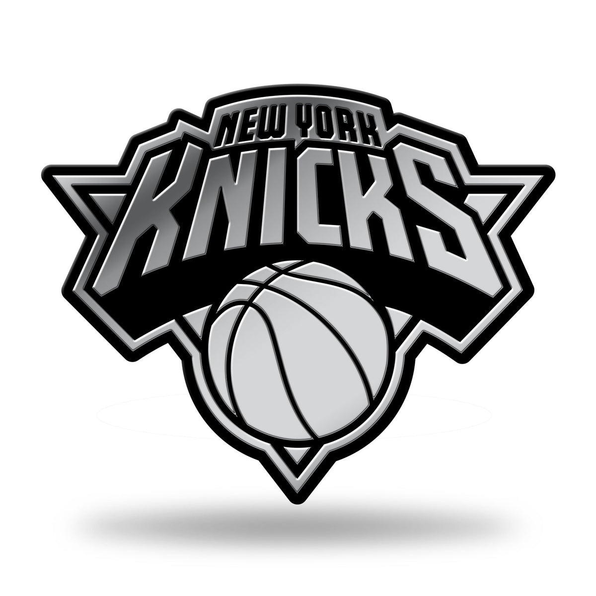 New York Knicks Molded Chrome Car Emblem