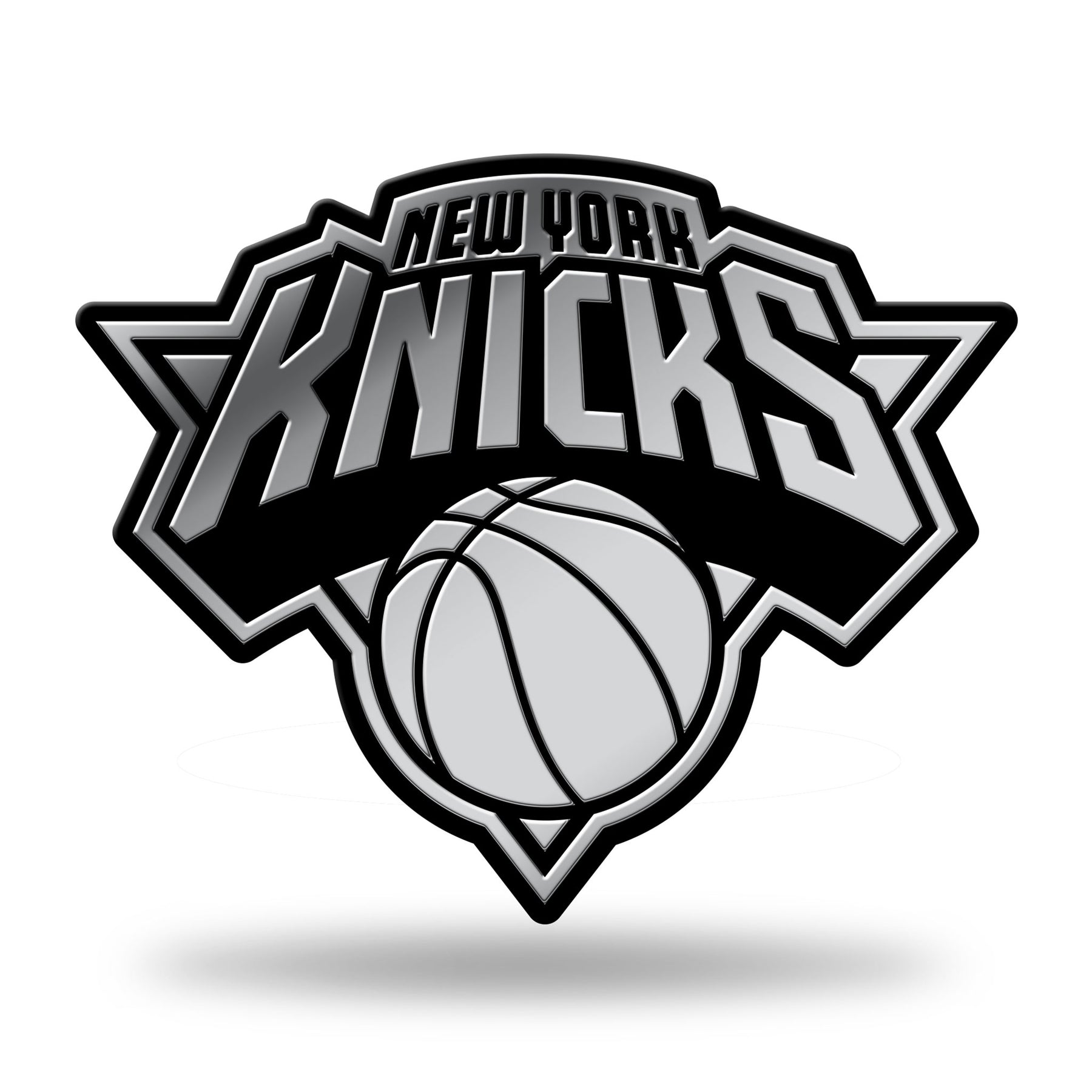 New York Knicks Molded Chrome Car Emblem