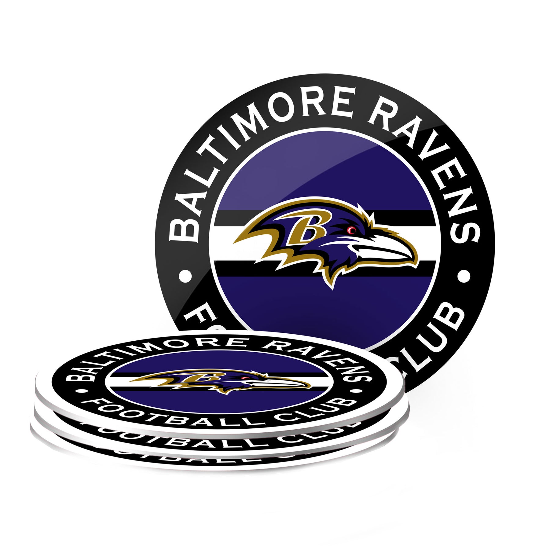 Baltimore Ravens Coasters (4 pack)
