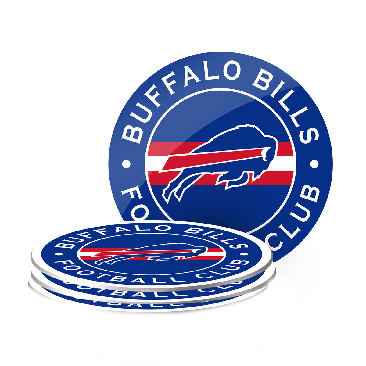 Buffalo Bills Coasters (4 pack)