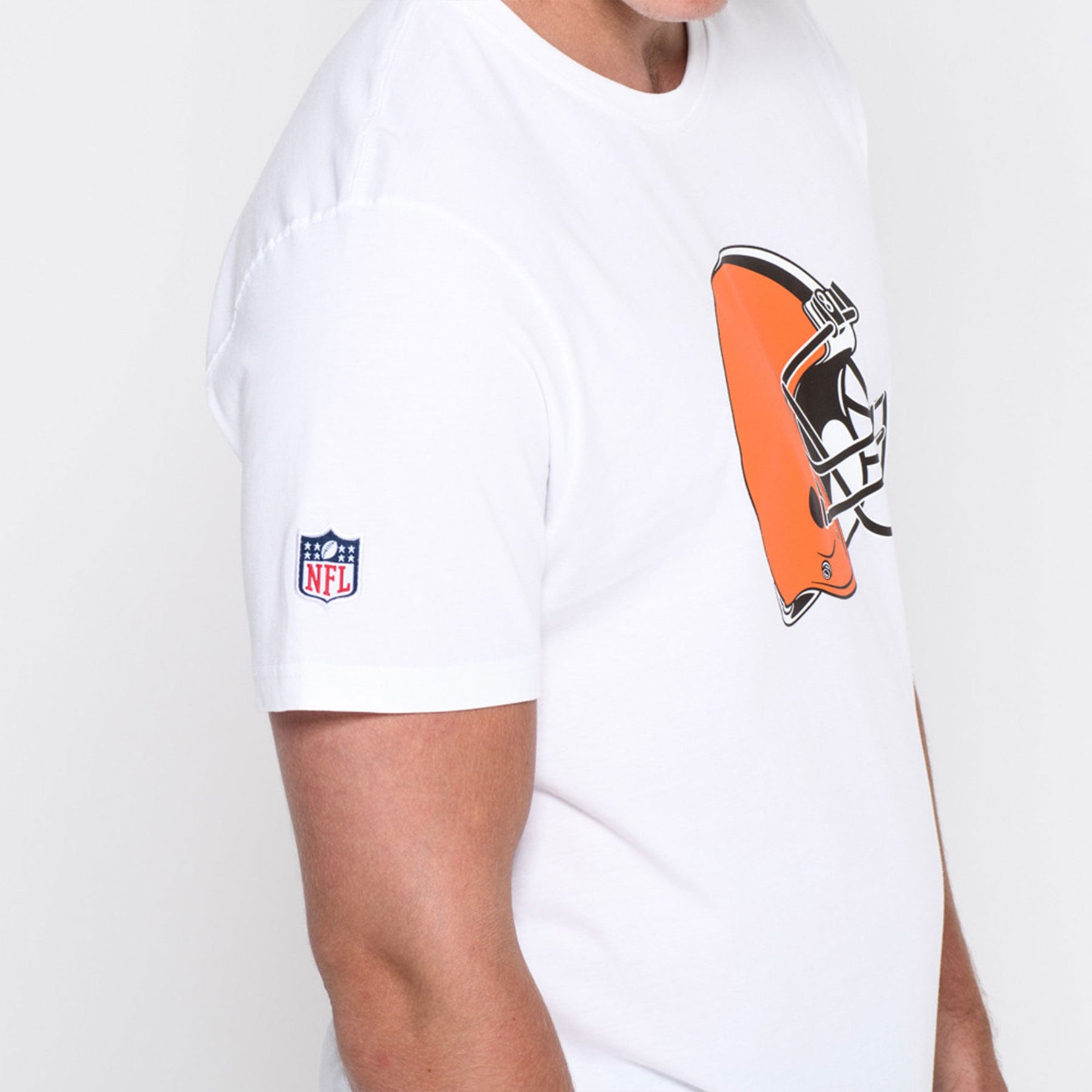 NFL Cleveland Browns Team Logo T-Shirt White