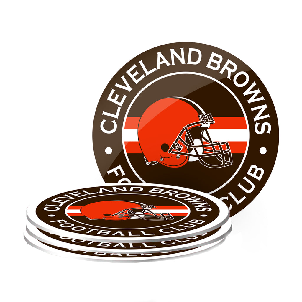 Cleveland Browns Coasters Set of 4 from NFL Shop