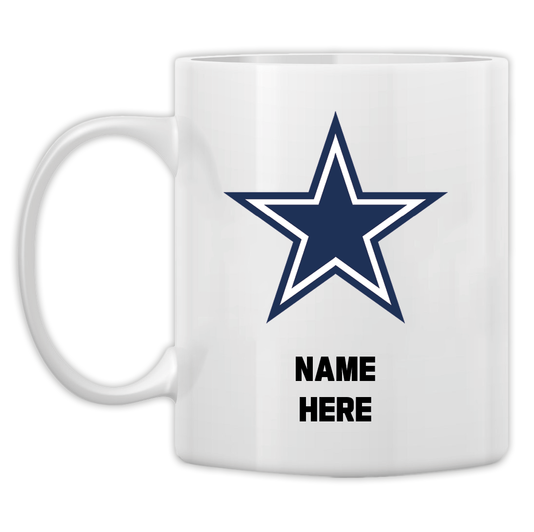 Dallas Cowboys Personalised Mug