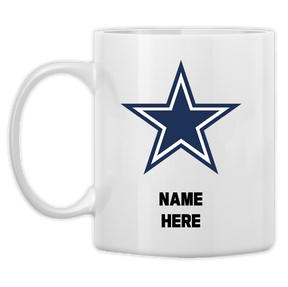 Dallas Cowboys Personalised Mug