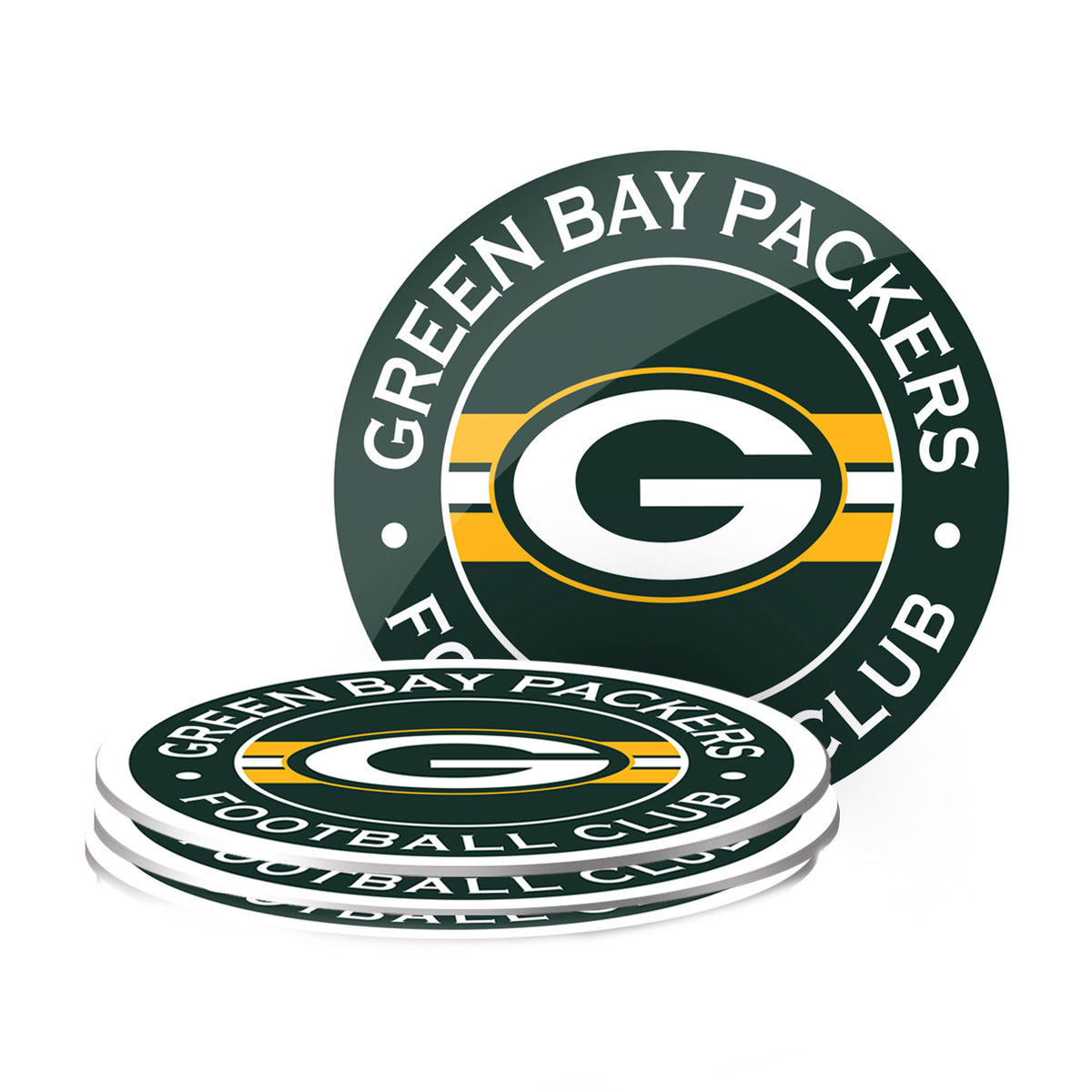 Green Bay Packers Coasters (4 pack)