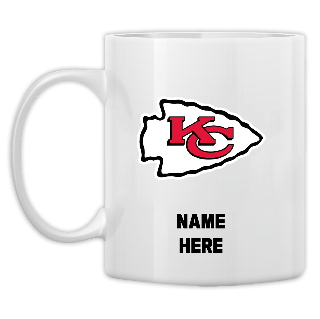 Kansas City Chiefs Personalised Mug