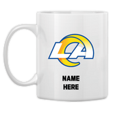 LA Rams Personalised Mug