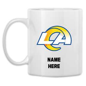 LA Rams Personalised Mug