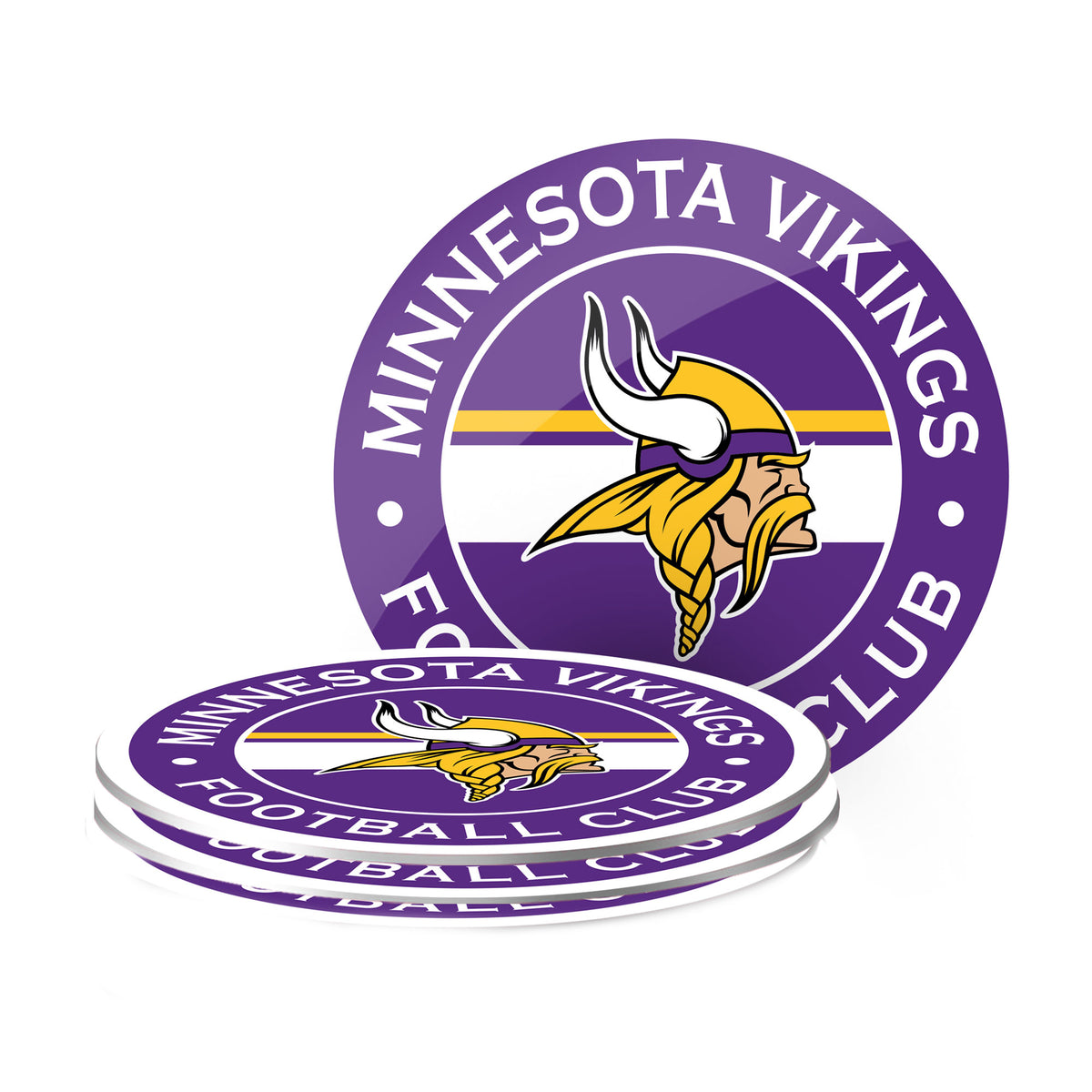 Minnesota Vikings Coasters (4 pack)