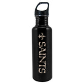 New Orleans Saints Stainless Steel Water Bottle (750ml/26oz.)