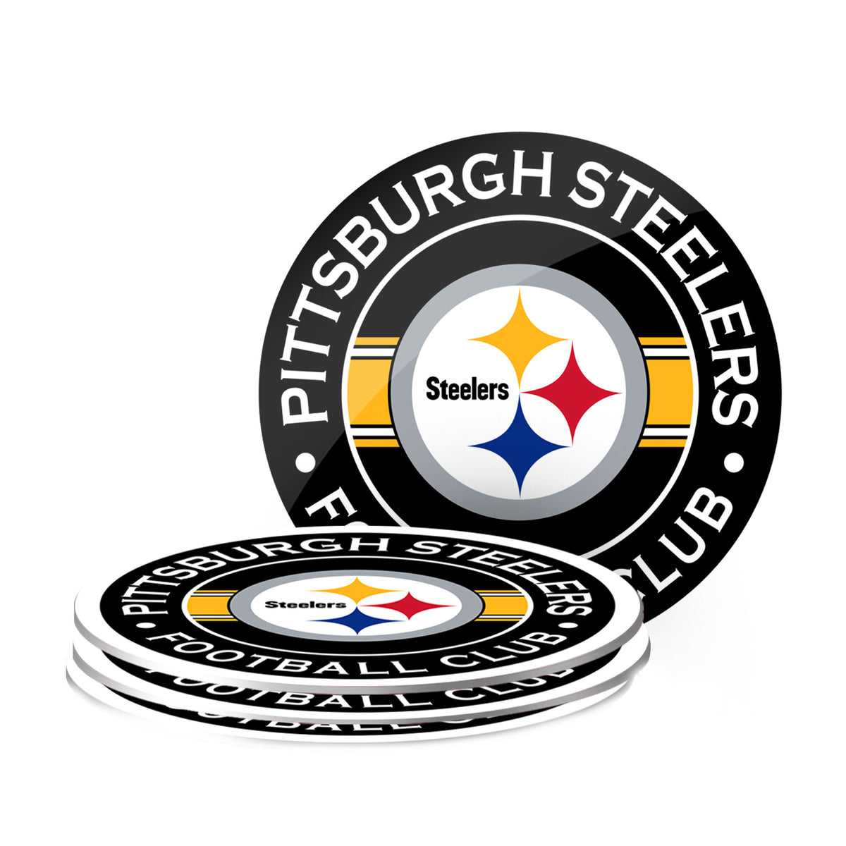 Pittsburgh Steelers Coasters (4 pack)