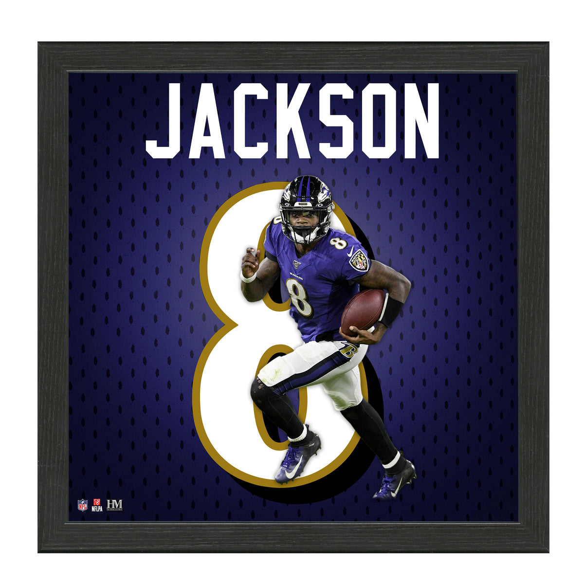 JACKSON (Ravens) Impact Jersey Frame