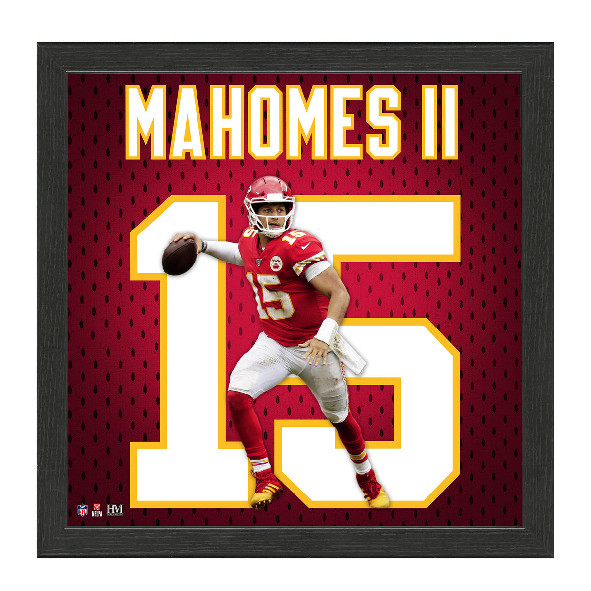 MAHOMES (Chiefs) Impact Jersey Frame